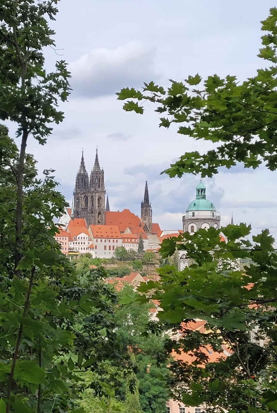 Cosel Apartment Altstadt Radfahrer Balkon Meißen 외부 사진