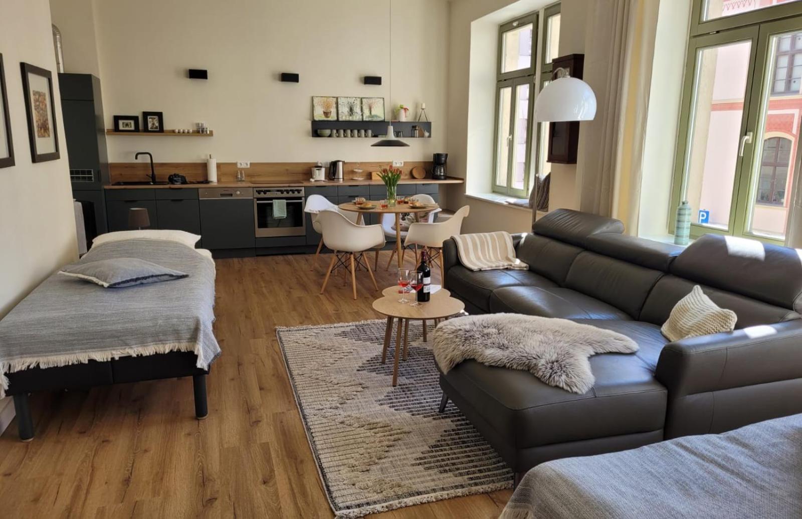 Cosel Apartment Altstadt Radfahrer Balkon Meißen 외부 사진
