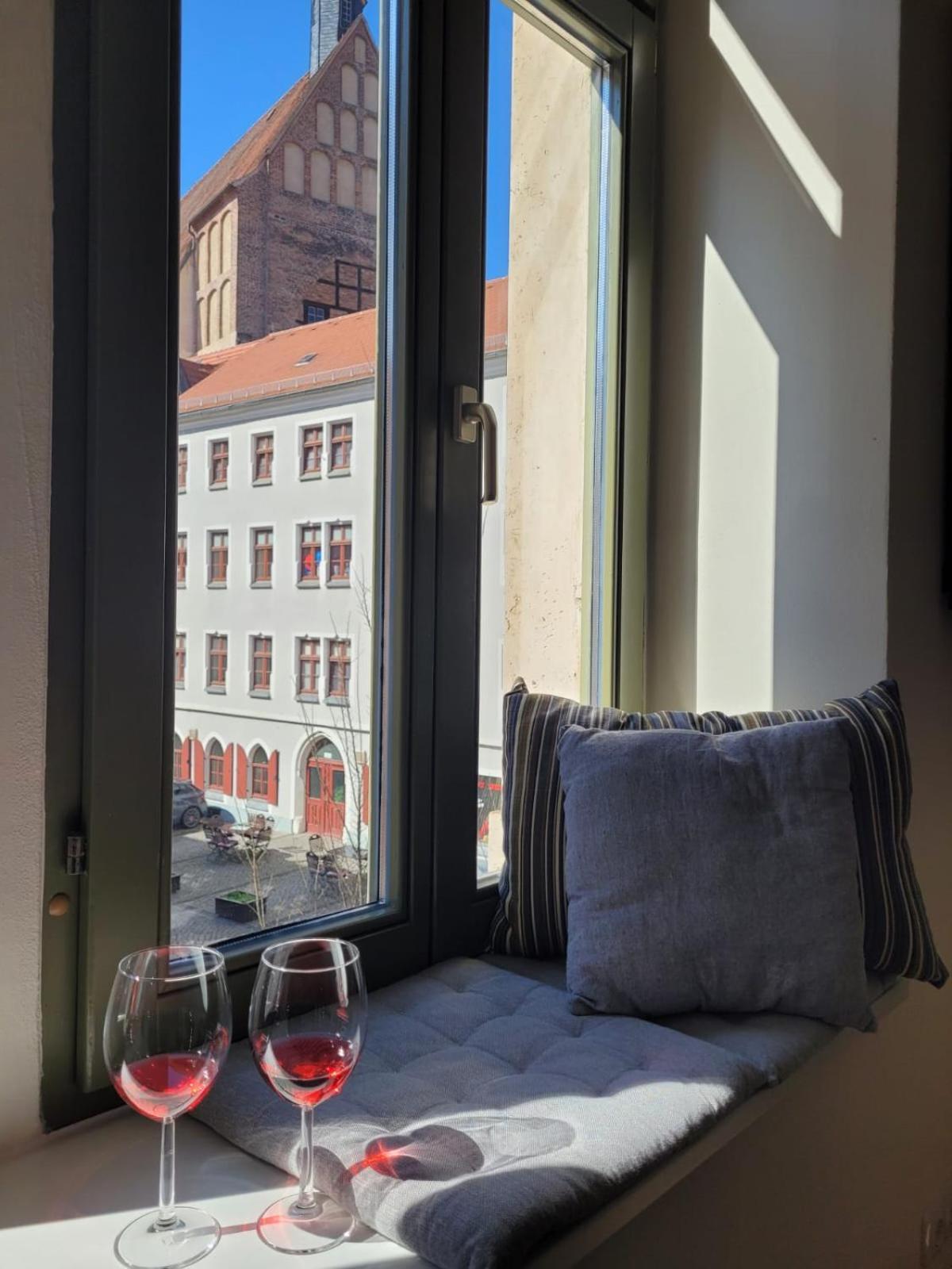 Cosel Apartment Altstadt Radfahrer Balkon Meißen 외부 사진