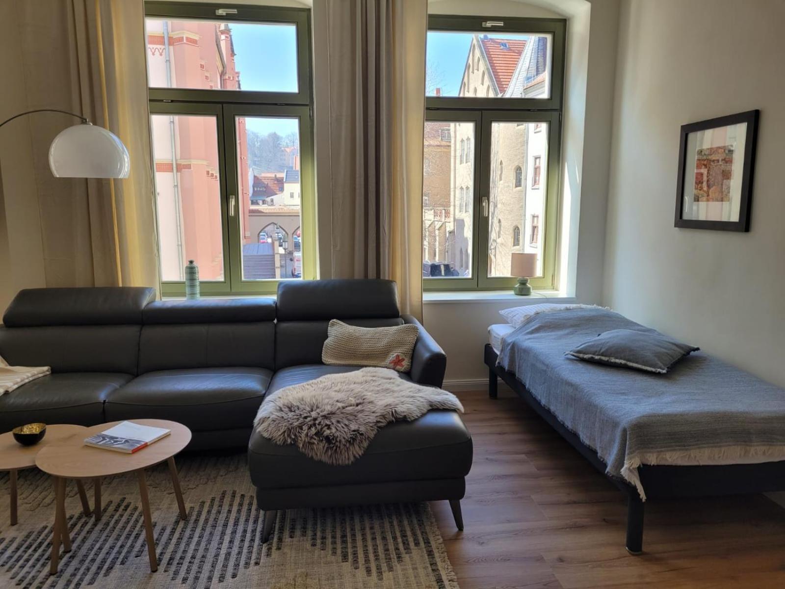 Cosel Apartment Altstadt Radfahrer Balkon Meißen 외부 사진
